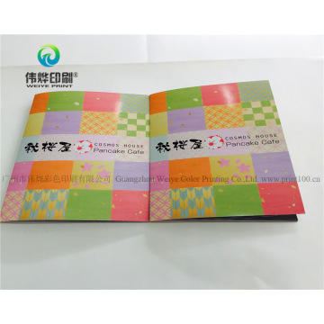 Professional Menu Printing Service Booklet Brochure Catalog